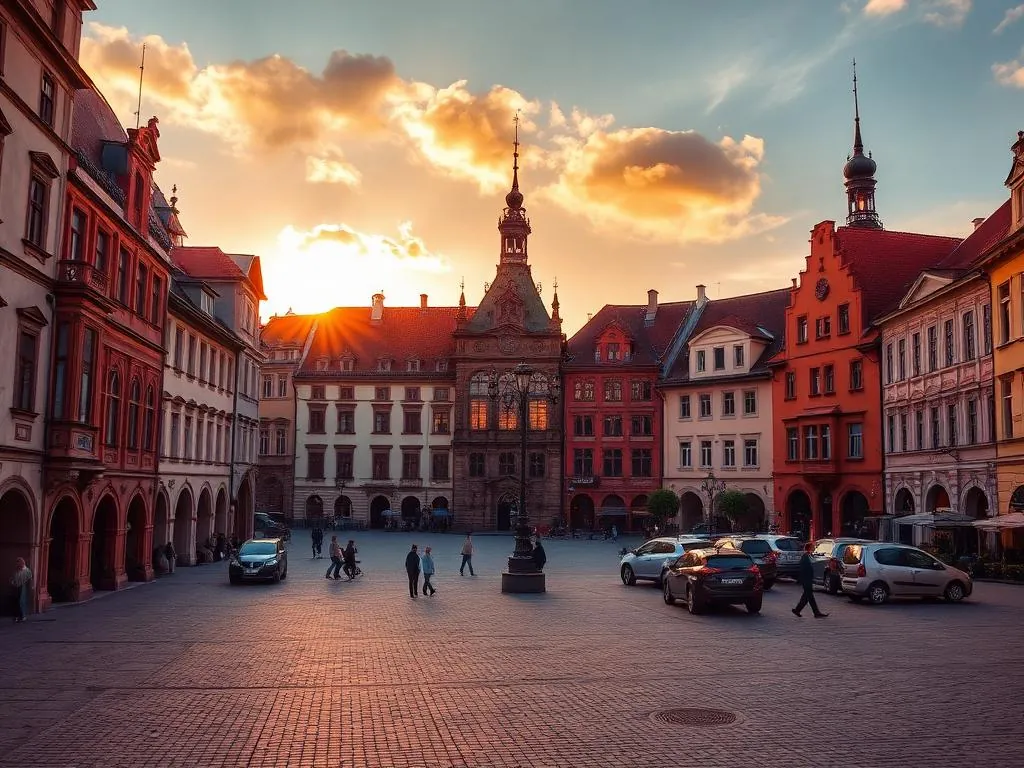 Contemporary Polish city life for families considering relocation